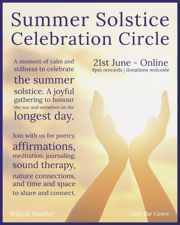 Summer Solstice Celebration Circle Promotional Image